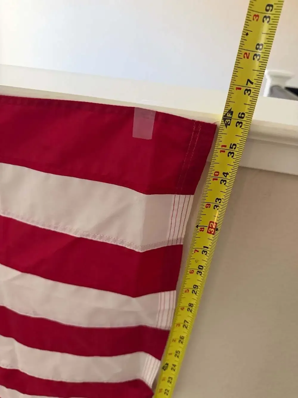 Never flown. Annin 100% Nylon American Flag U.S.A. Made